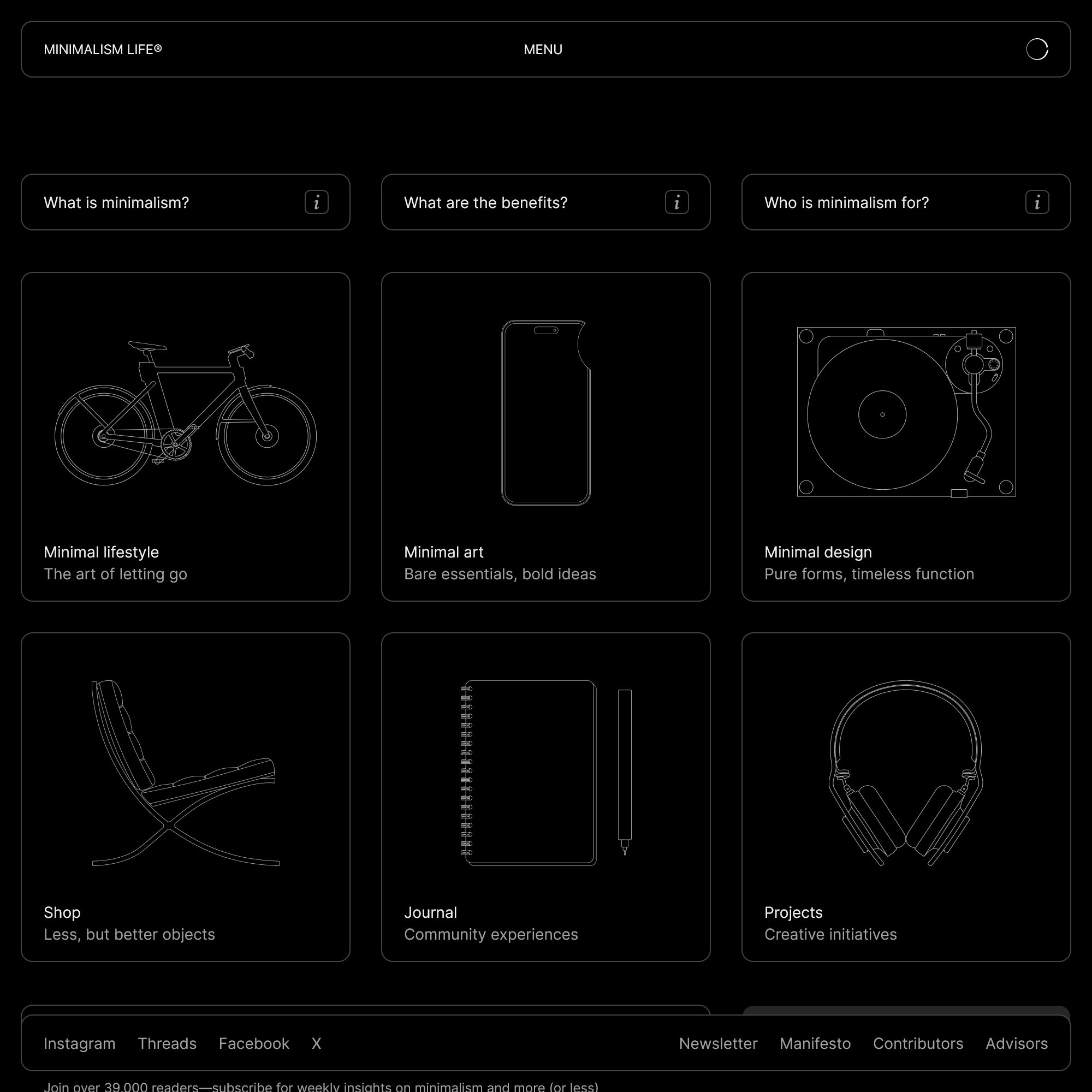 Minimalism Life