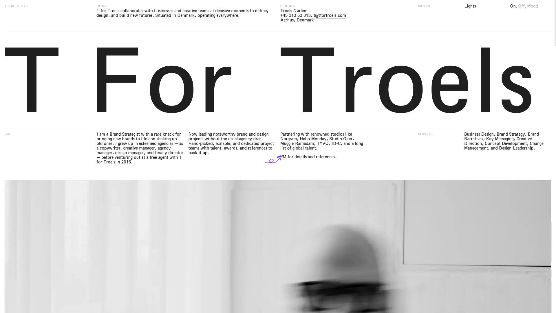 T for Troels