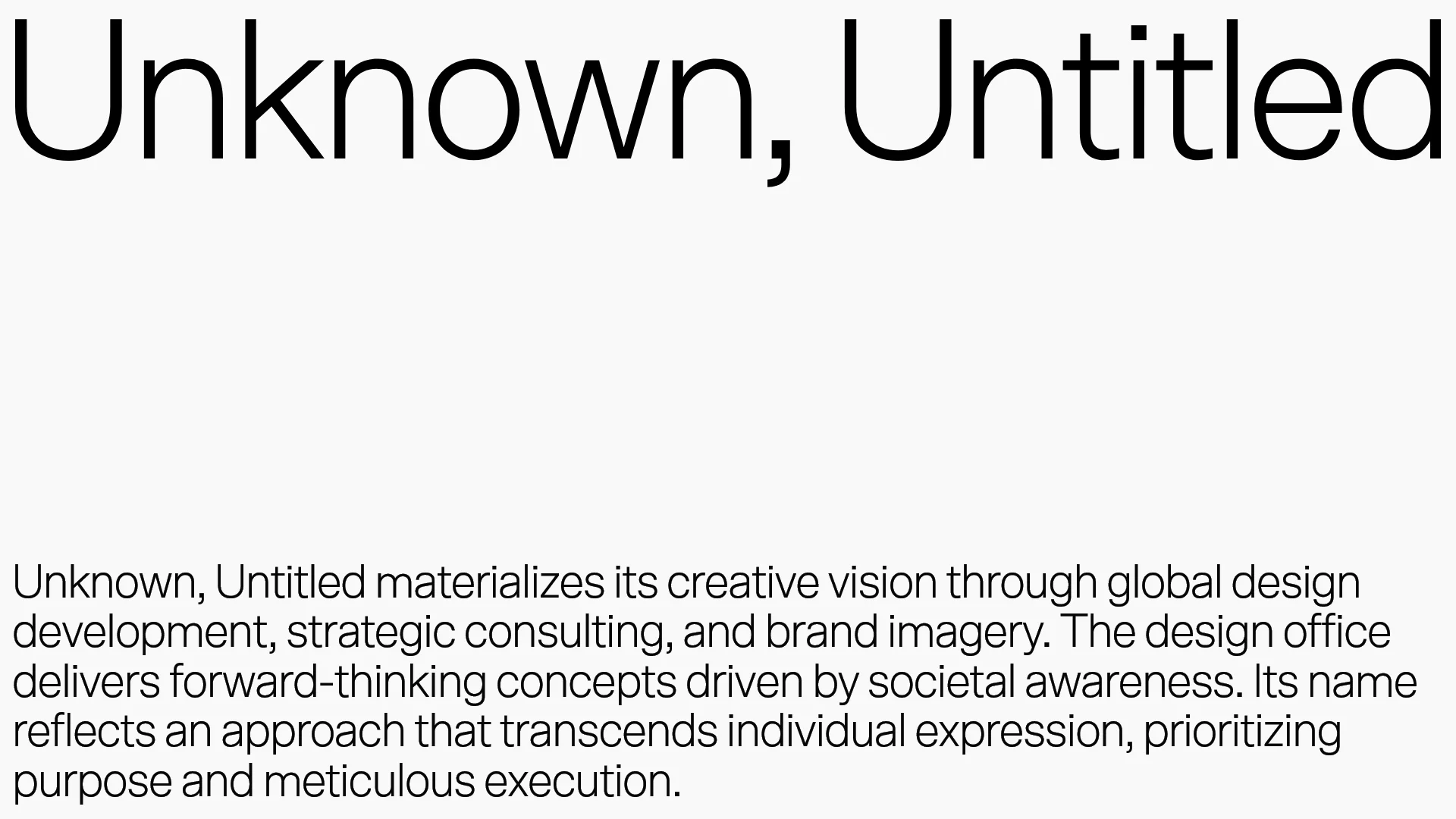 Unknown, Untitled